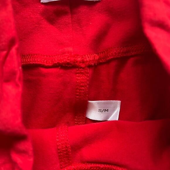 UW Madison Leggings Wisconsin Red White Badgers LoudMouth School Spirit S/M - Picture 5 of 10